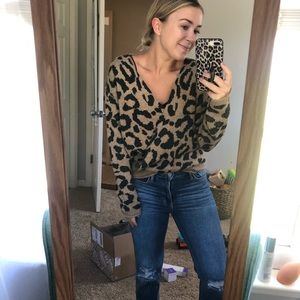 Boutique Cheetah Sweater